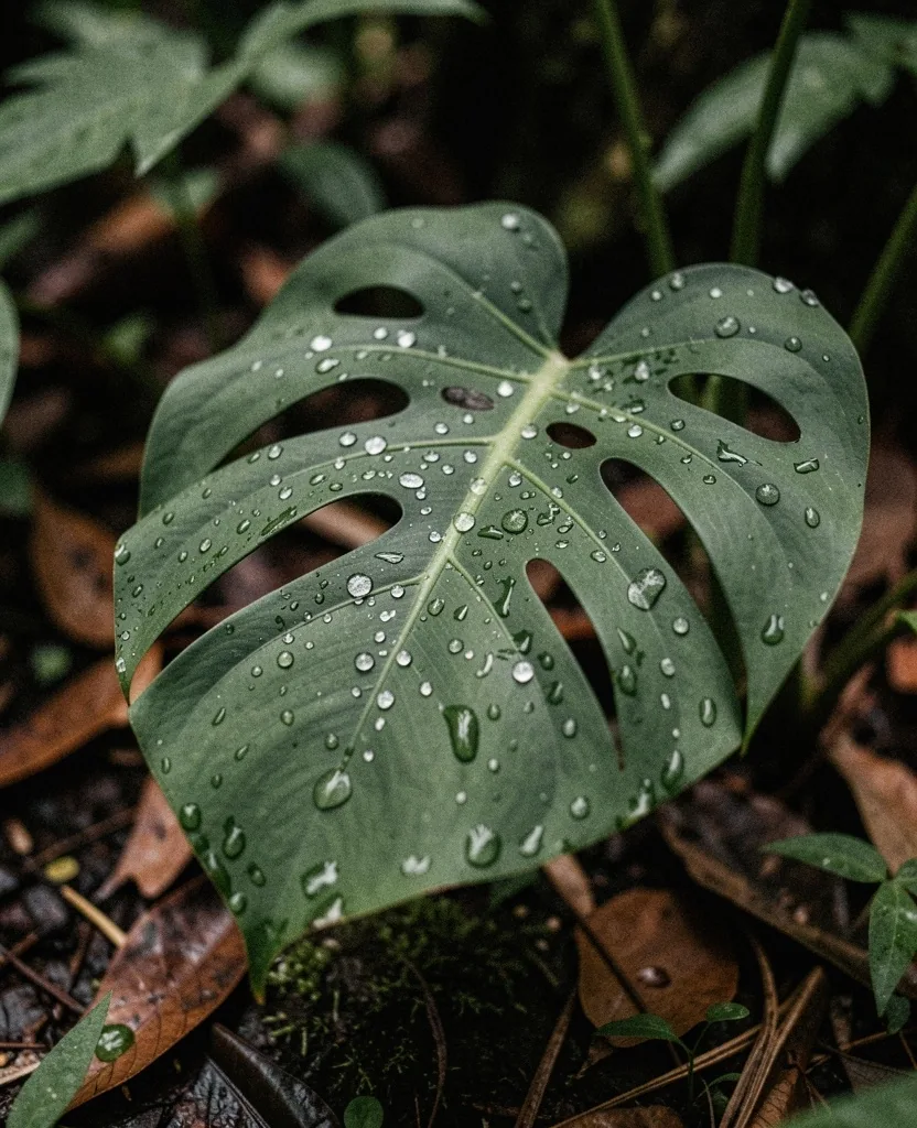 Tropical vegetation texture